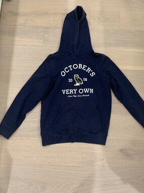 OVO October's Very Own Navy Blue Hoodie Medium size